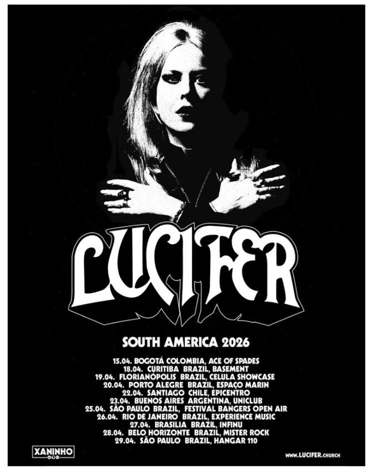 Lucifer, atração do Bangers Open Air, faz oito shows no Brasil em abril